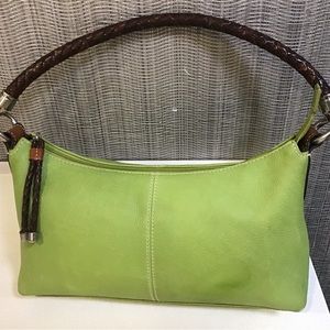 Vintage Fossil Handbag Lime Green